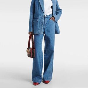 STAUD // Grayson Wide Legged Jeans